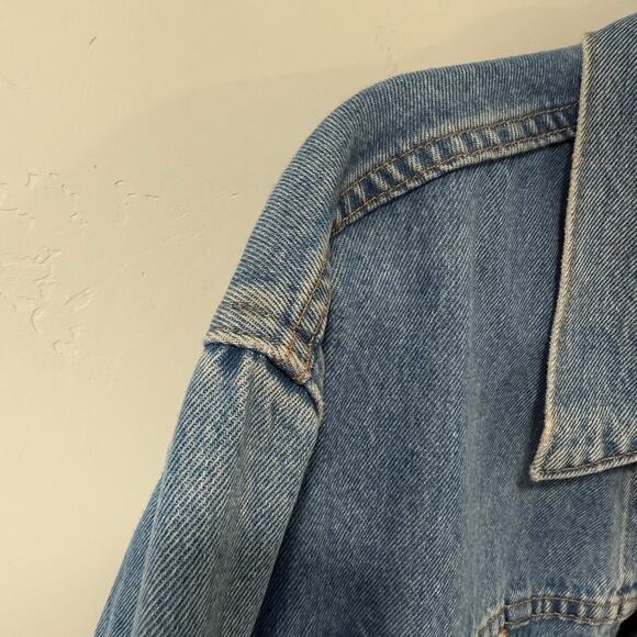 Levi's Men's Altered Trucker Jean Jacket XXL Cotton RARE HTF Blue Denim - Picture 3 of 10
